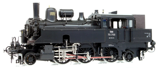 Micro Metakit 13705H - Austrian Steam Locomotive Class 75.756 of the OBB